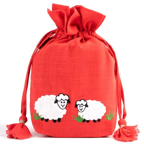 Lantern Moon Meadow Bag-Red -LM350697
