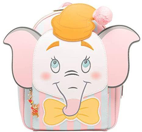Loungefly Disney Clown Dumbo Cosplay Mini Rucksack, Mehrfarbig, Einheitsgröße, Wdbk2392