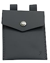 phonecover lover Tasche für Handykette Universal zum Umhängen - Kompatibel mit jedem Handy und Smartphone, Tasche für Handy-Kette, Tasche für Hülle mit Kordel, Tasche für Handyband (Grau)