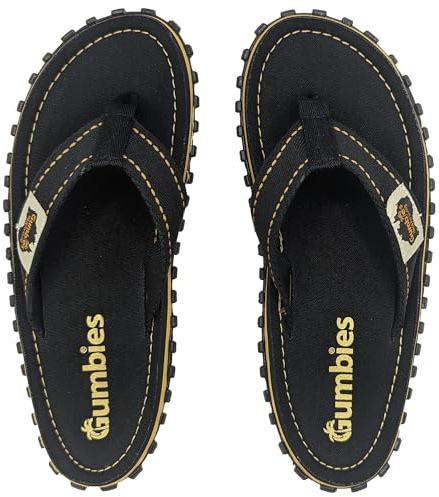Gumbies Classic - Flip Flops aus recycelten Materialien - robuste Sohle aus wiederverwerteten Autoreifen, ergonomisches Fußbett