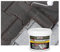 Isolbau Peinture de sol, 12 kg, pour sol et béton, pour cave, garage, atelier, revêtement de sol imperméable pour intérieur et extérieur, noir (RAL)