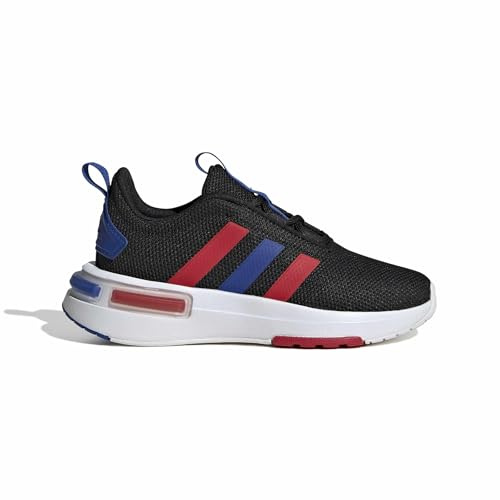 adidas Racer TR23 Shoes Kids Sneaker, core Black/Better Scarlet/Team royal Blue, 23 EU