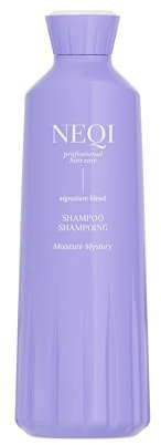 NEQI MOISTURE MYSTERY Shampoo 330ml – Feuchtigkeitsspendendes Haar-Shampoo mit Algenextrakt, Sulfatfrei, Vegan, Für Alle Haartypen, Sanfte Reinigung, Hergestellt in Italien