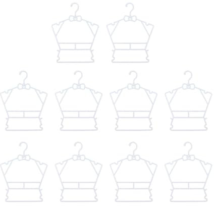 rockible 10x Bademode Kleiderbügel Badeanzug Hängen Rack Badeanzug Dessous Display für Bikini, B