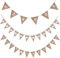 Hochzeitsdeko Wimpelkette Girlande, Just Married Girlande Hochzeitsdeko Vintage Herz Hessischen Girlande Mr Mrs Jute Bunting Banner für Hochzeit Braut Verlobung Dekoration