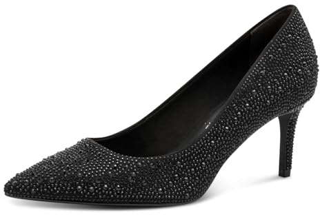 Tamaris Damen Pumps Vegan schwarz 40