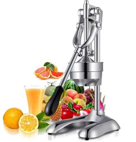 kaileFURN Spremiagrumi Commerciale, Spremiagrumi Professionale per Limone, Melograno E Lime, Spremiagrumi Manuale per Uso Intensivo con Design Staccabile, per Uso Domestico, Bar E Ristorante