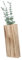 Générique Jardinière Murale en Bois Vase Fleur Décoration Pots De Fleurs Pot Plante Intérieur Pot De Fleur Interieur Plantes D'intérieur Déco De Cuisine Moderne Vase à Fleurs Mural Brown PE