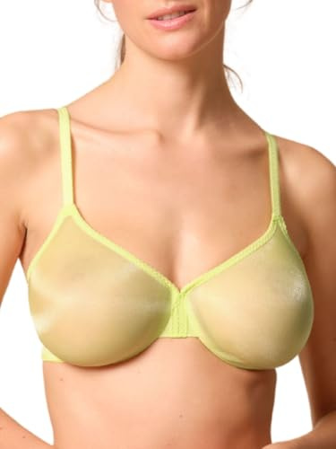 Gossard Glossies Non Padded Moulded Sheer Bra Sunny Lime 36A