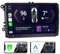 ACAVICA Autoradio Android 2 DIN 9 pollici Touch Display – Wireless CarPlay Android Auto Bluetooth GPS Navigatore – per VW Golf 5 6 Polo Passat – Controllo volante supportato (autoradio da 2 + 32 GB