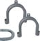 2Pcs Gray Plastic U-Shape Washing Machine Drain Hose Holder - Secure & Organize Drain Hose, 2 Pack