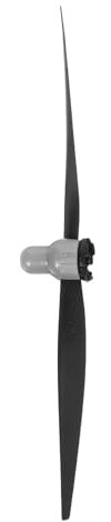 Gogogmee Small Aircraft Propellers Black Plastic Propellers for DIY Rc Airplane and Helicopter Model Replacement Parts Easy Installation Material Enhanced Thrust and Maneuverability