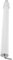 VICASKY Pedestal Fan Support Rod Sturdy Replacement Lifting Tube for Electric Fans White Rod Effortless Secure Attachment Compatible with Various Brands Elegant Design for Home and Office
