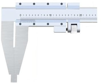 Micrómetro digital LCD, Calibrador Vernier grande de 0-150 mm a 0-600 mm, herramienta de medición de precisión de acero inoxidable herramienta de medición de calibradores(0-500mm)