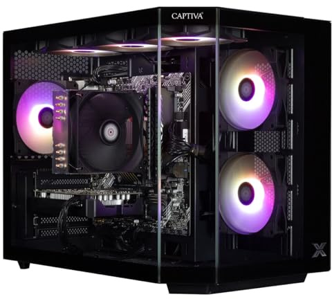 Captiva PC Highend Gaming R99-490 | AMD Ryzen 5 8400F | 32GB DDR5 RAM | Radeon RX 9070 XT 16GB | 1 TB SSD | ohne OS