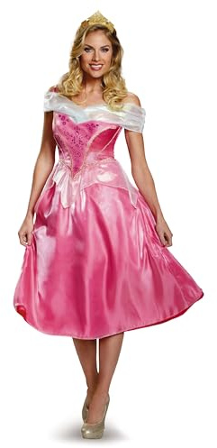 Disguise Women's Aurora Deluxe Adult, Pink, X-Large