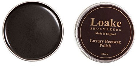Loake Luxury Beeswax Shoe and Boot Polish 100ml (Black)