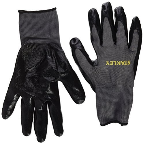 Stanley 580L RSY580L Sticky Nitrile Gripper L, Black, L