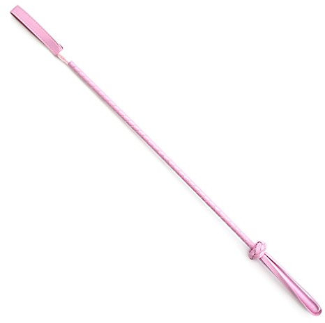 Shawa Fouets en Cuir Longue Fetish PU Fouets SM & Bondage Sex Toy Adulte Jouet Sexuel Fouets Pour Femme Homme- 60CM (Rose)