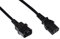 LINK lkiec100 Kabel Stromversorgung Verlängerungskabel männlich/weiblich IEC C13/C14, 10 mt