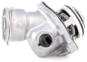 RIDEX 316T0084 Termostato refrigerante Cubierta de metal con junta con sensor 100°C compatible con MERCEDES-BENZ Clase C T-modell S204 Clase E T-modell S212 Clase E Sedán W212 Clase C Sedán W204