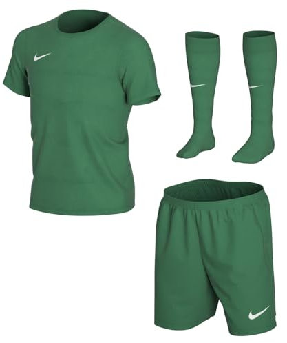 Nike Unisex Kinder Lk Nk Df Park20 Kit Trikot Set, Pine Green/Pine Green/White, XS EU