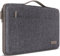 DOMISO Tasche Hülle für 13.3 Zoll Notebook Laptop Sleeve Case Wasserdicht Laptophülle für 13 Alt MacBook Pro/MacBook Air/13.5 Microsoft Surface Book 2020/Surface Laptop 4 3/MateBook D14,Dunkelgrau