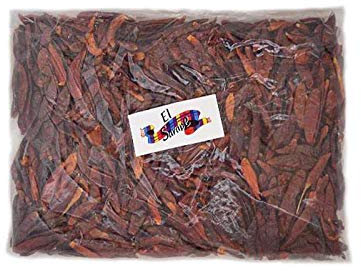 Chile de árbol deshidratado - 100g