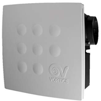 Vortice 12223 Quadro Super I GB Recessed Centrifugal Extractor Fan - 100mm (Standard Model)