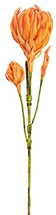 EUROPALMS Dahlias Branch (EVA), artificial, orange