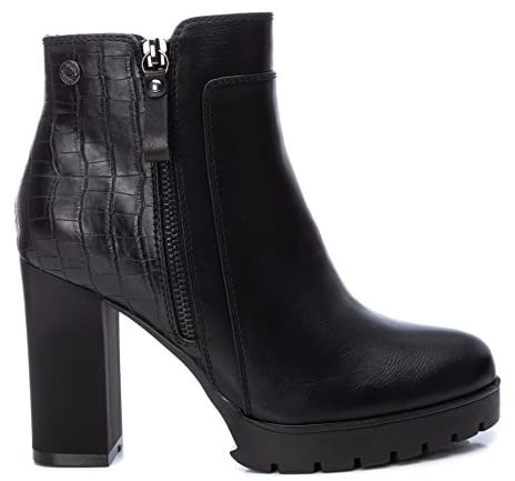 ReFresh! 170432, Stivali alla Moda Donna, Nero e Bianco, 40 EU