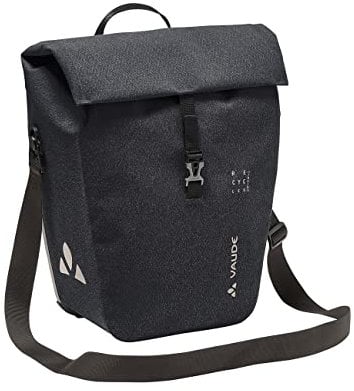 VAUDE Recycle Commute Single - Fahrradtasche - 1 Hinterradtasche - wasserdicht, Schwarz