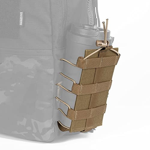 OneTigris ROC Trinkflasche Flaschenhalter MOLLE Feldflaschentasche Carrier Extreme Minimalist Trinkflasche Halter