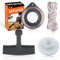 Mtanlo Kit de Corde à Ressort de Poulie de Démarreur, Pour Husqvarna 50 51 55 505303735, 501763101 Tronçonneuse, Poulie De Démarreur à Rappel, Ressort De Démarreur à Rappel, Poignée, Corde