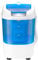 GYMAX Mini Lavatrice con Centrifuga Portatile, Lavatrici Semi-Automatico da Campeggio, Capacità 2 kg, Micro Lavatrice da Viaggio con Timer, Lavatrice a Vasca Singola, 37 x 35 x 51 cm
