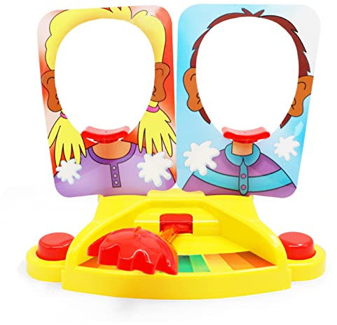 Pie Face Game, Family Party Fun Game Cake Cream Pie In The Face, Interaktives Eltern-Kind-Spielspielzeug
