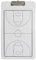 CLISPEED Fußball Taktiktafel Handball, Basketballplatz Halter Optionen Marker Datei Doppelseitiges Whiteboard Schule Organizer Löschen Klemmbretter Schreiben Trocken Board