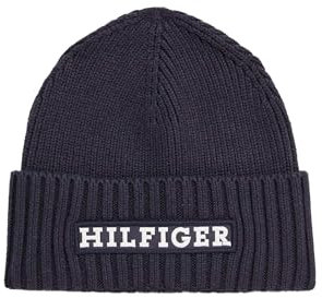 TOMMY HILFIGER TH Monotype Beanie Blue