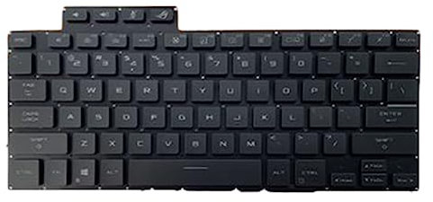 Replacement Laptop-Tastatur für for ASUS für for ROG Flow X13 GV301QE GV301QH Farbe Schwarz US United States Edition Jahr 2022