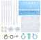 Silicone Molds Resin Silicone Jewelry Casting Mold Messer-Shaped Stir Stick Spoon-Shaped Stir Stick Finger Cot Molds Resin Jewelry Kit