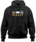 Frankfurt Galaxy 2023-Sudadera con Capucha Sudadera con, Negro, Large Unisex Adulto