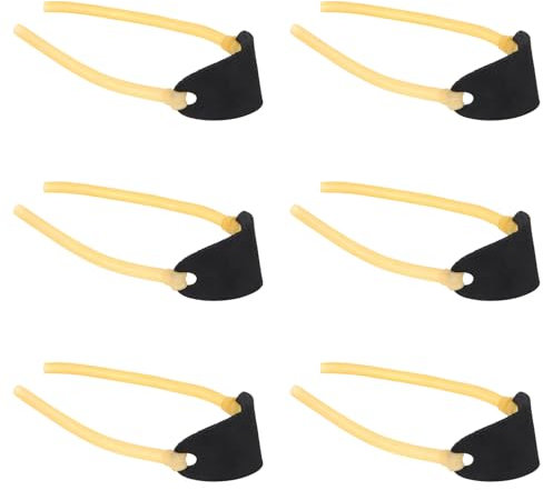 6 Stück Steinschleuder Gummi,Profi Schleuder Gummi,13.5cm Zwille Erwachsene Ersatzgummi,Schießspiele Ersatzgummi Steinschleuder,Jagd Katapulte Gummi mit Hoher Zugkraft,für Outdoor Schießen Hunting
