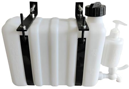 Serbatoio 'acqua per camion, Serbatoio 'acqua per,Brocca per conservazione 'acqua da 9 litri con rubinetto - Brocca per l'acqua, serbatoio 'acqua portatile, portaacqua per camion, rimorchio,