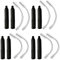 8 Set Tubo Flessibile per Freno a V, Freno Bici Noodle, Bike Curva Tubo Copertura per Frenata Fluida ed Efficiente