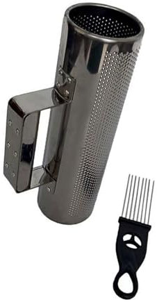Musikinstrument aus Metall, Shaker Scraper, Musikinstrument, runder Zylinder, lateinisches Schlaginstrument