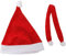 PRETYZOOM 1 Satz Weihnachtsschmuck tischlampe tischlicht decoratiuni craciun com Endstücke für Lampen Weihnachtsmütze weihnachtslampenschmuck Lampenhut- Goldsamt und Vliesstoffe rot