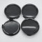 DADYM Nabendeckel 75mm für Mercedes Benz GL-Class X166 2012,Radnabenabdeckung Set ABS Kunststoff Aluminium Nabenkappen für Felgen Radnaben Felgendeckel Felgenkappen,Black-1