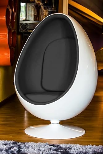 Sessel Design Egg Chair (schwarz)