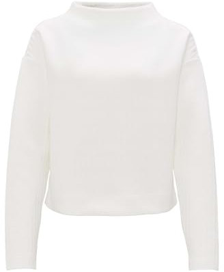 OPUS Damen Sweatshirt | Sweater GYNAMI Regular mit Struktur Milk, 38