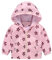 2025 - Bébé Garçons Filles Dessin Animé Imprimés Casual Léger Manteau Avec Capuche Veste Coupe-Vent Zipper Outwear Gilets de Sécurité Enfants 3 6, Rose, 12-18 mois
